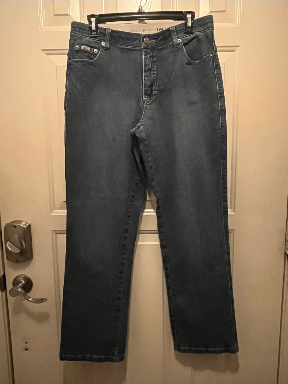 Lee Women’s Boyfriend Jeans in Dark Blue